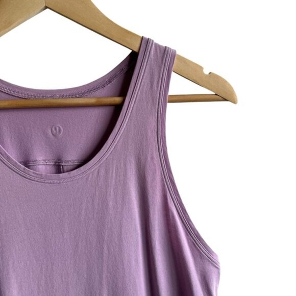 Lululemon Side Story Tank Size 4 Lilac Quartz Light Purple - Picture 3 of 6